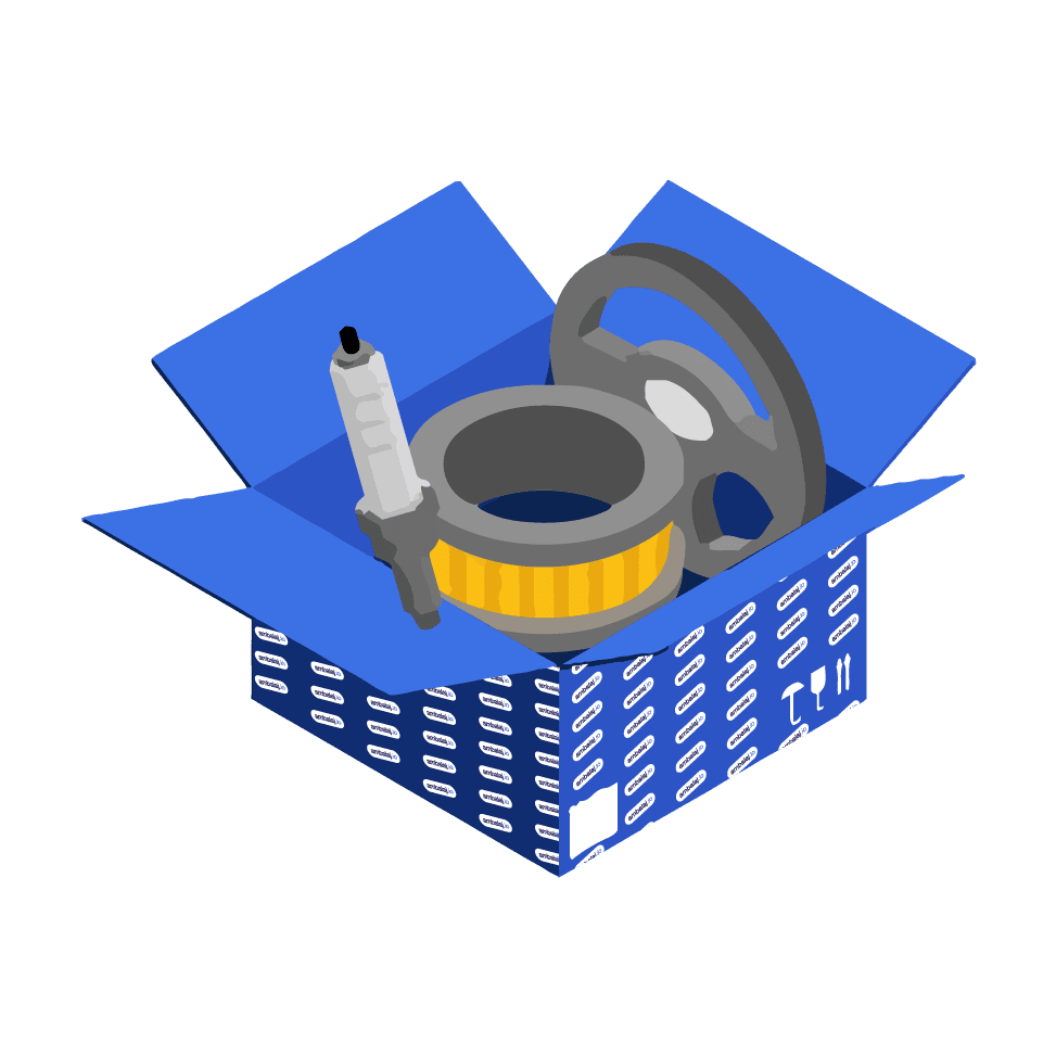 Car Spare Parts Box